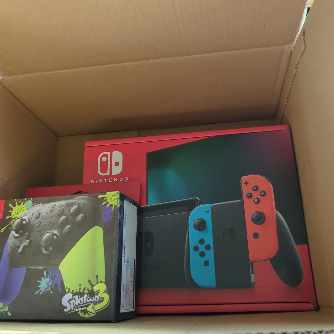 任天堂スイッチ本体＋プロコントローラー…