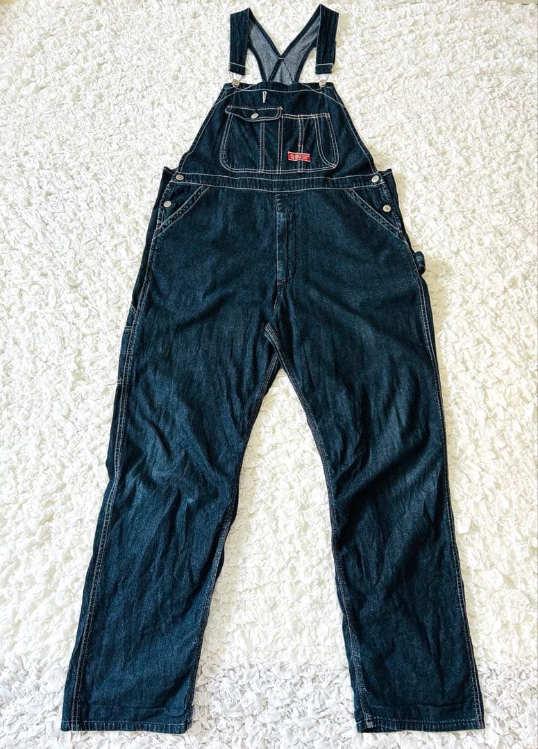 【45RPM STUDIO】オーバーオール　古着屋さん　ゆったり　y2k