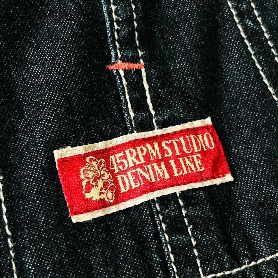 【45RPM STUDIO】オーバーオール　古着屋さん　ゆったり　y2k