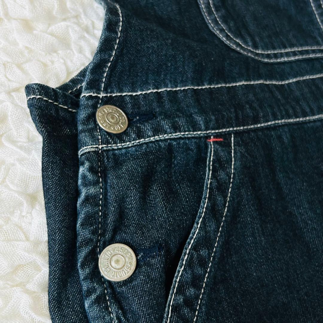 【45RPM STUDIO】オーバーオール　古着屋さん　ゆったり　y2k