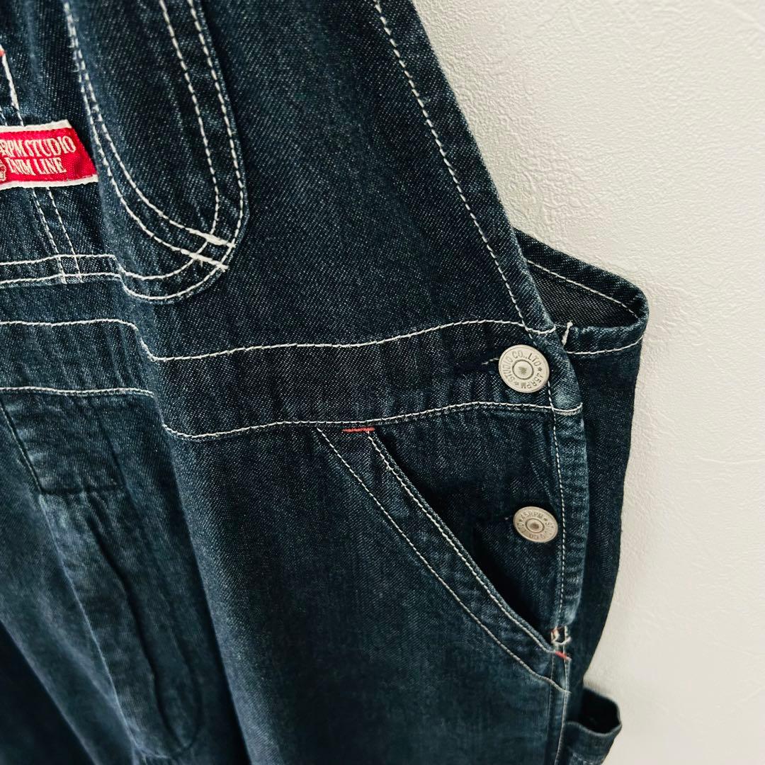 【45RPM STUDIO】オーバーオール　古着屋さん　ゆったり　y2k