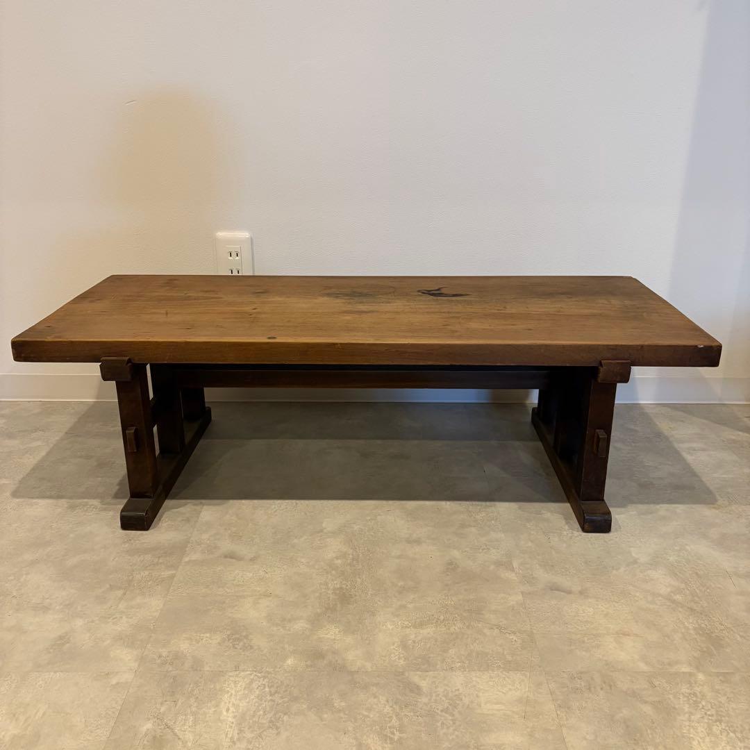 文机　ローテーブル　センターテーブル　レトロデスク　レトロテーブル