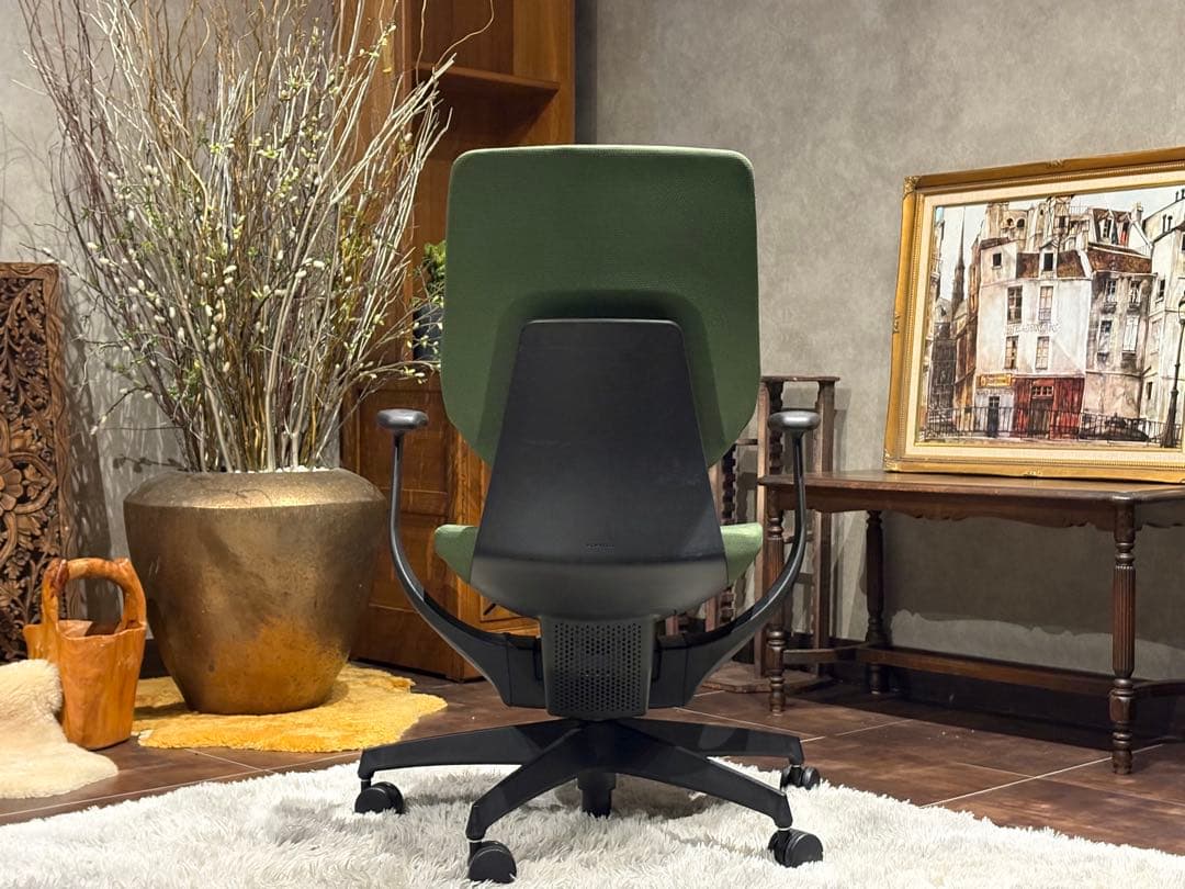 ①KOKUYO コクヨ　デスクチェア　オフィスチェア　イングチェア　H