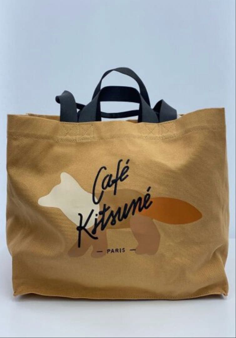 Maison Kitsune 2WAY トート&ショルダーバッグ