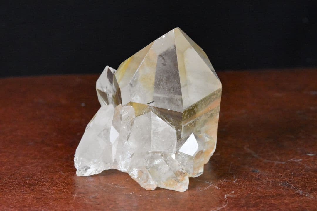 ブラジルミナスジェライス州産 ライトゴールデンヒーラーミニクラスター