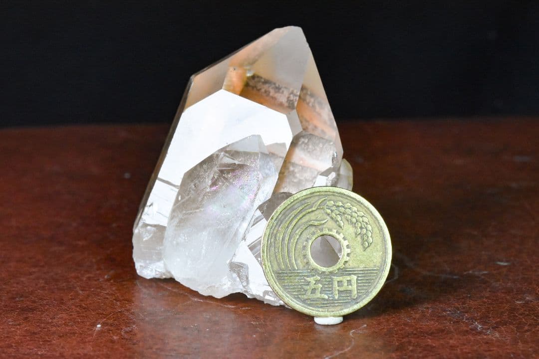 ブラジルミナスジェライス州産 ライトゴールデンヒーラーミニクラスター