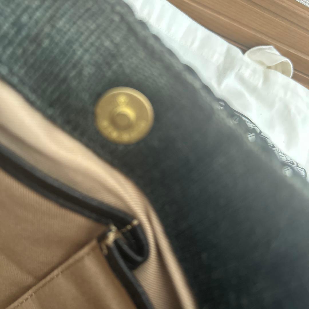 本日限定お値下げ　ヴィオラドーロ　ナチュラル　かごバッグ　タッセル　保存袋付き