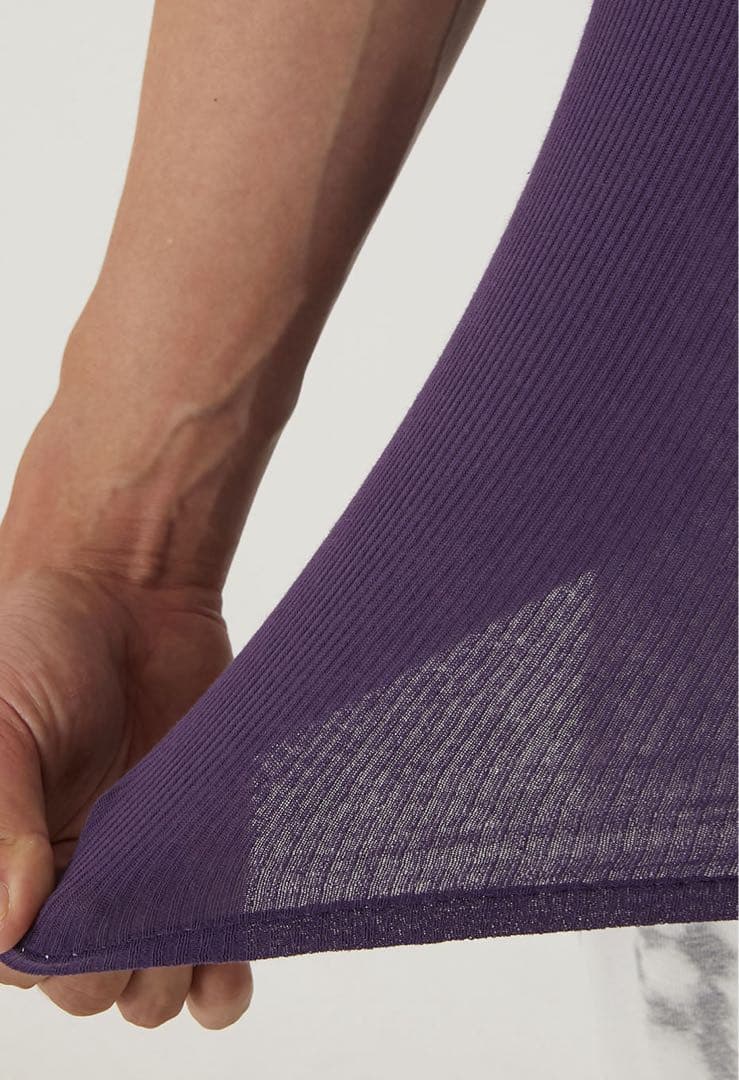 キムタク着 FREECITY タンクトップ 私物 パープル Lサイズ