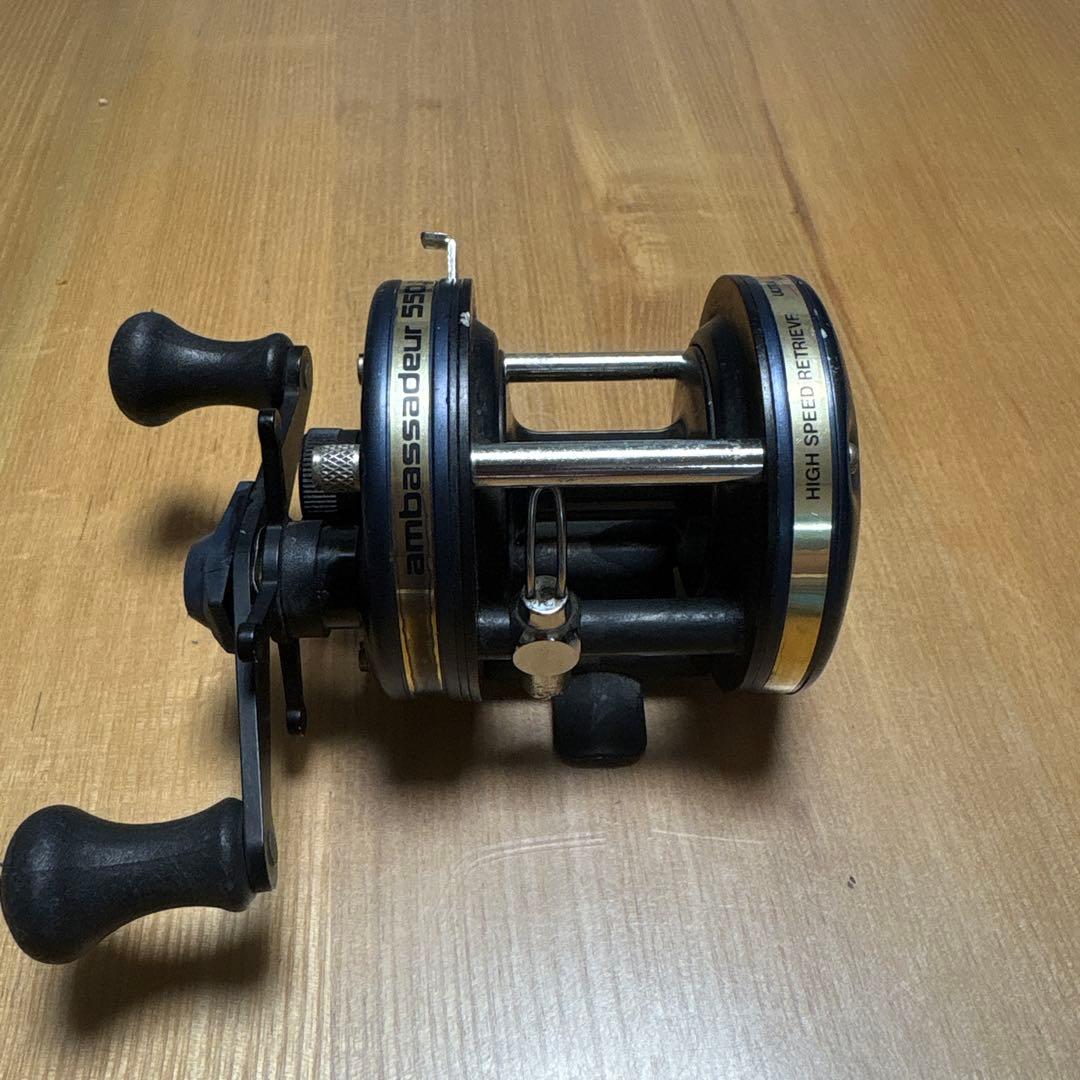 中古 ヴィンテージ　アブガルシア　アンバサダー550 plus　リール