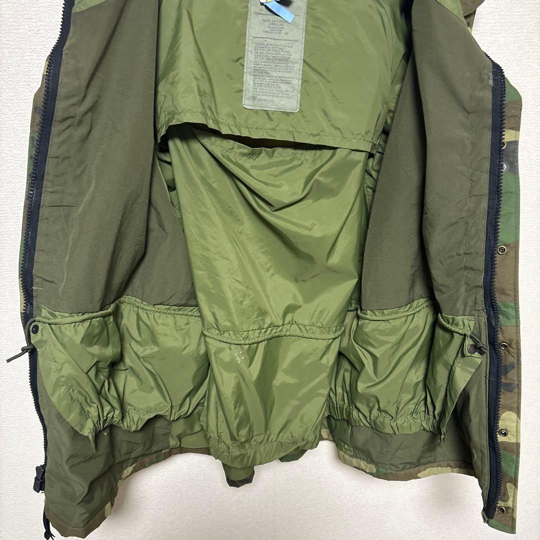 【M-R】米軍実物 ECWCS GEN1 パーカー ウッドランドカモ