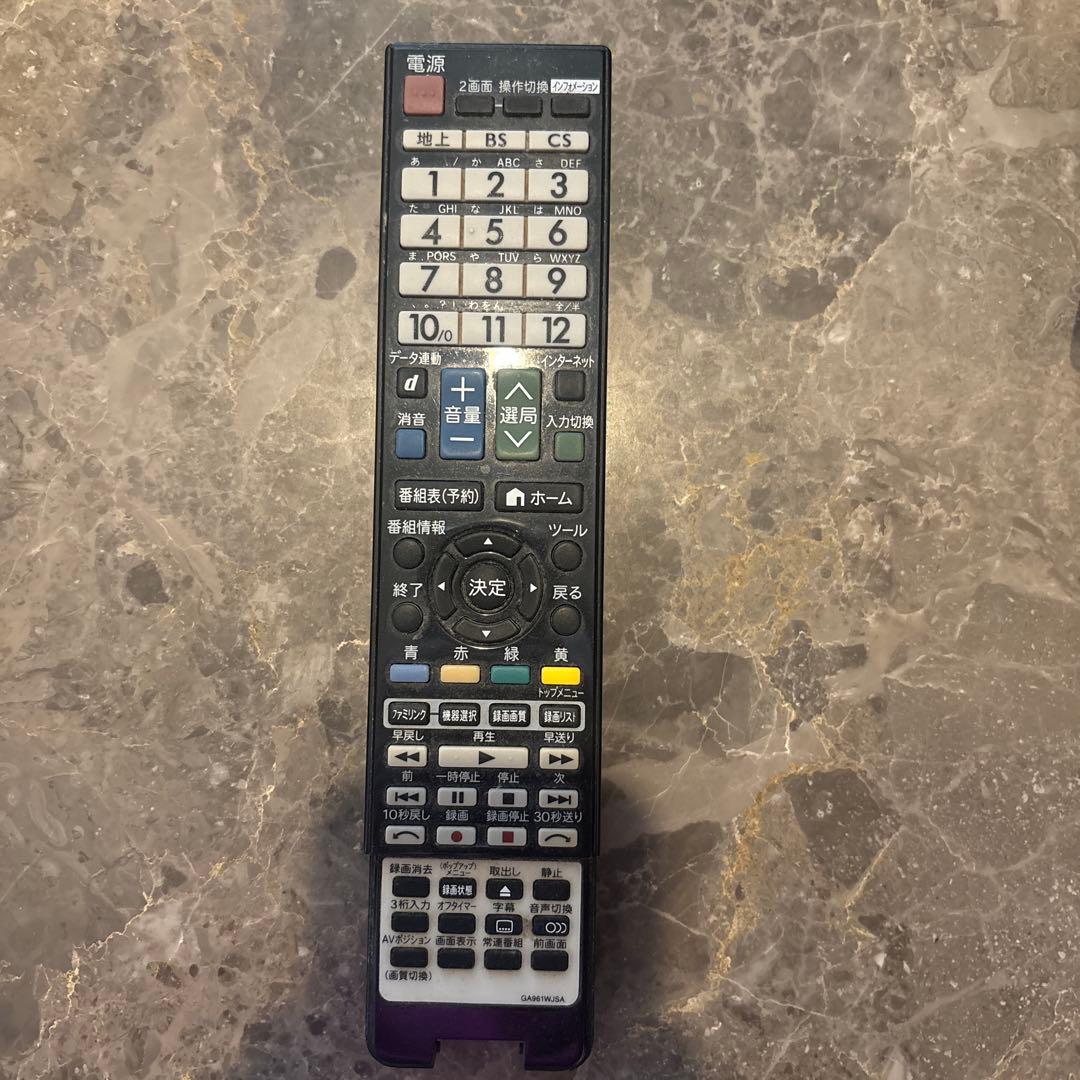 『動作確認済』SHARP AQUOS LED 液晶テレビ Blu-ray内蔵