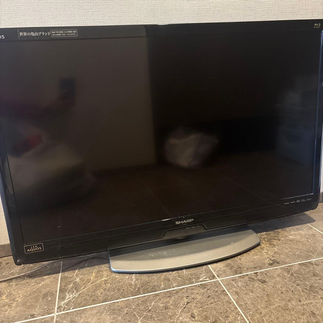 『動作確認済』SHARP AQUOS LED 液晶テレビ Blu-ray内蔵