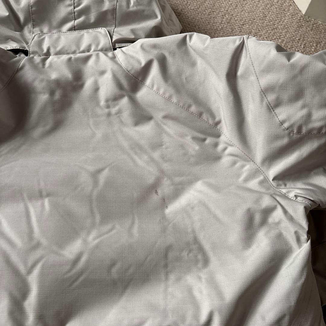 デサントスキーウェア ライトグレー ゴーグル 手袋付き