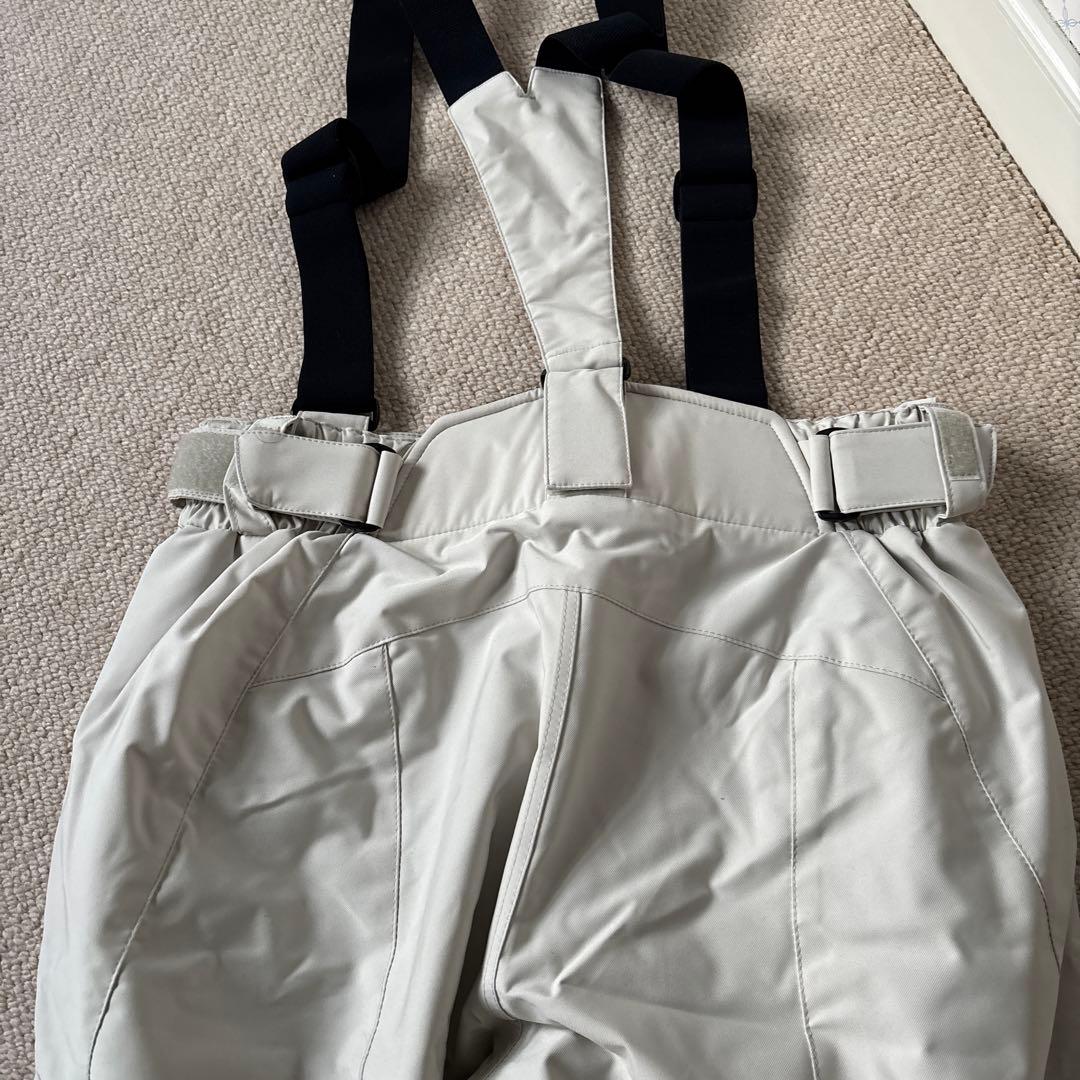 デサントスキーウェア ライトグレー ゴーグル 手袋付き