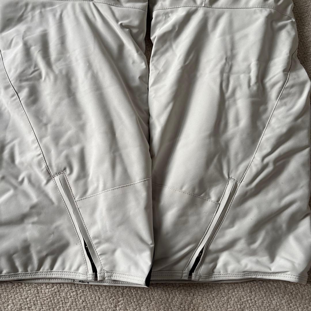 デサントスキーウェア ライトグレー ゴーグル 手袋付き