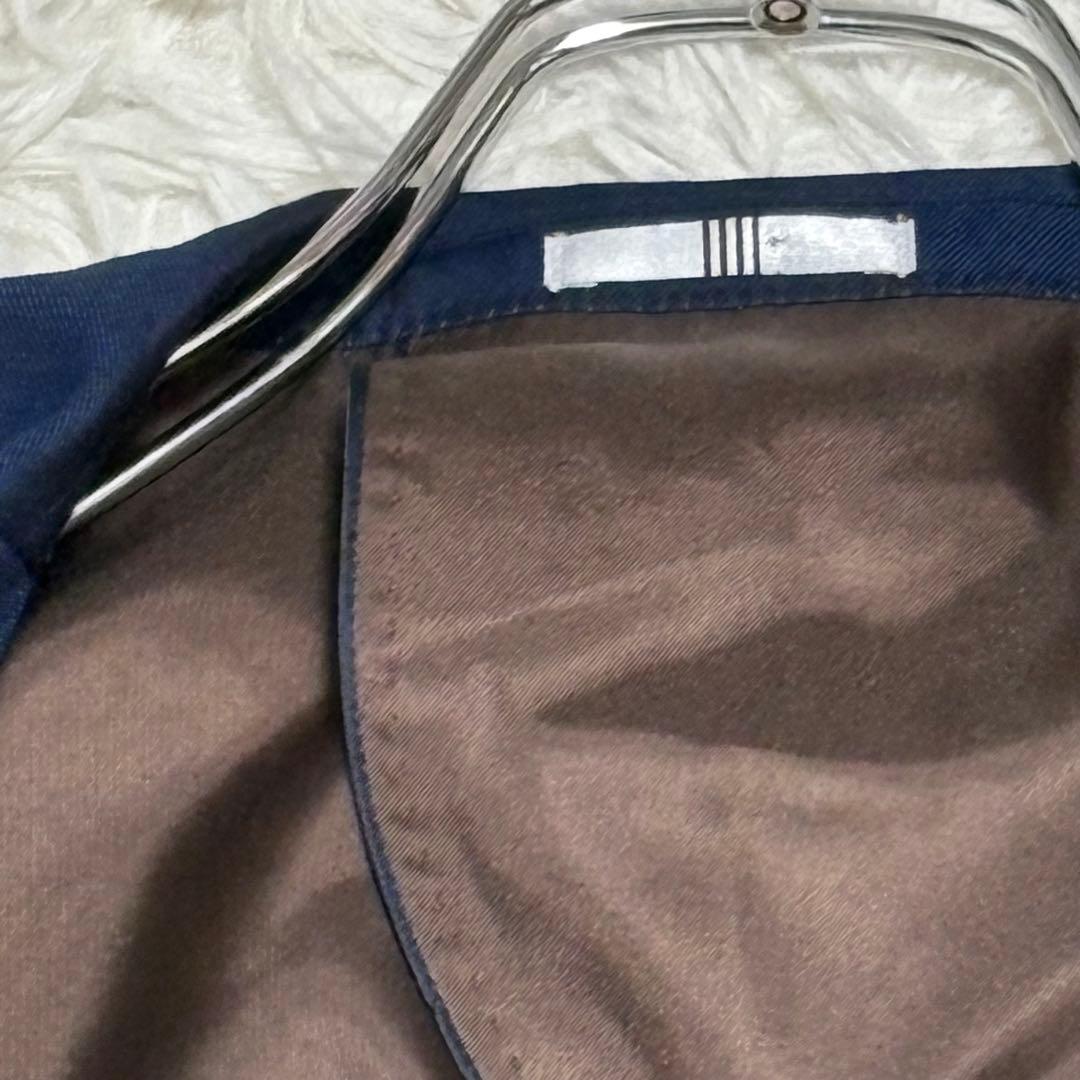 菅田将暉 ダブル スーツ セットアップ ネイビー 玉虫カラー ペイズリー