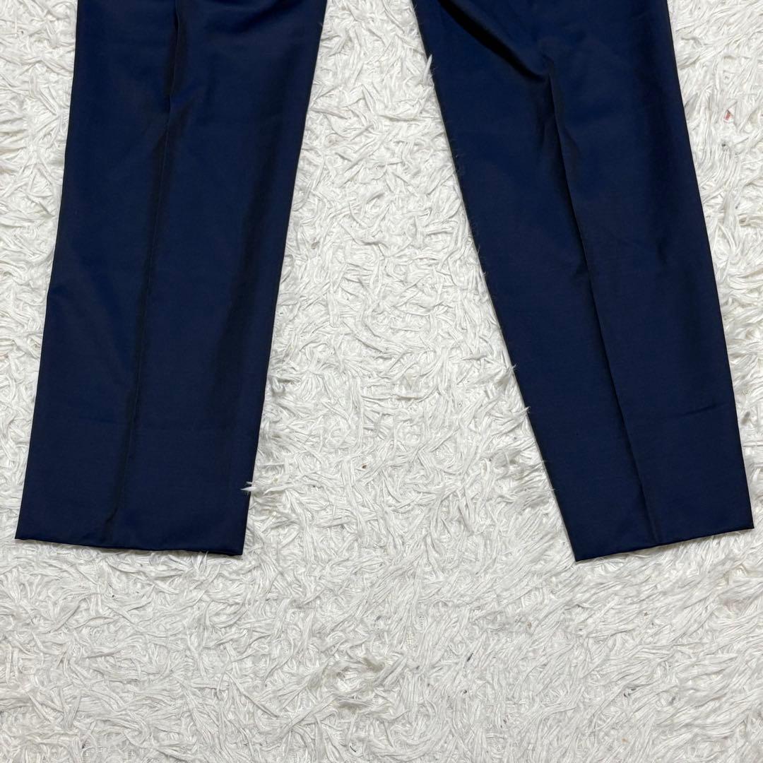 菅田将暉 ダブル スーツ セットアップ ネイビー 玉虫カラー ペイズリー