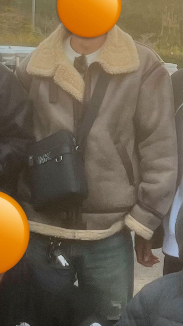 ALPHA INDUSTRIES フェイクムートンジャケットTA1548-012