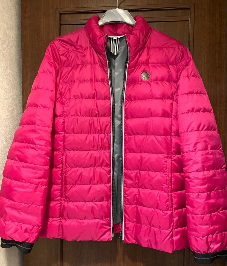 ランバンスポール⛳️美品42 L Lサイズ●撥水ダウン●フード取り外し可能