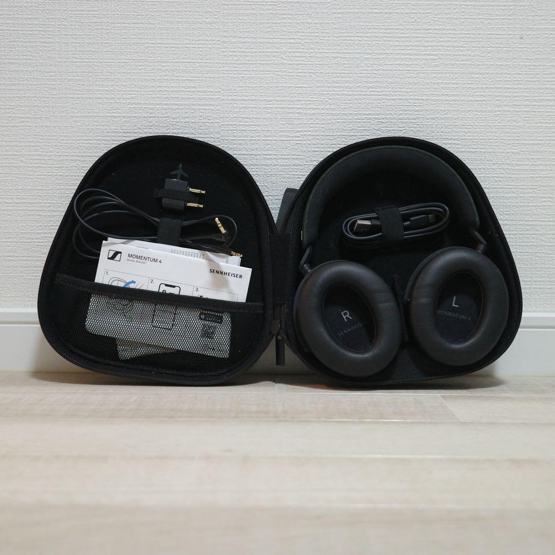 Sennheiser Momentum 4 ワイヤレスヘッドホン　BLACK