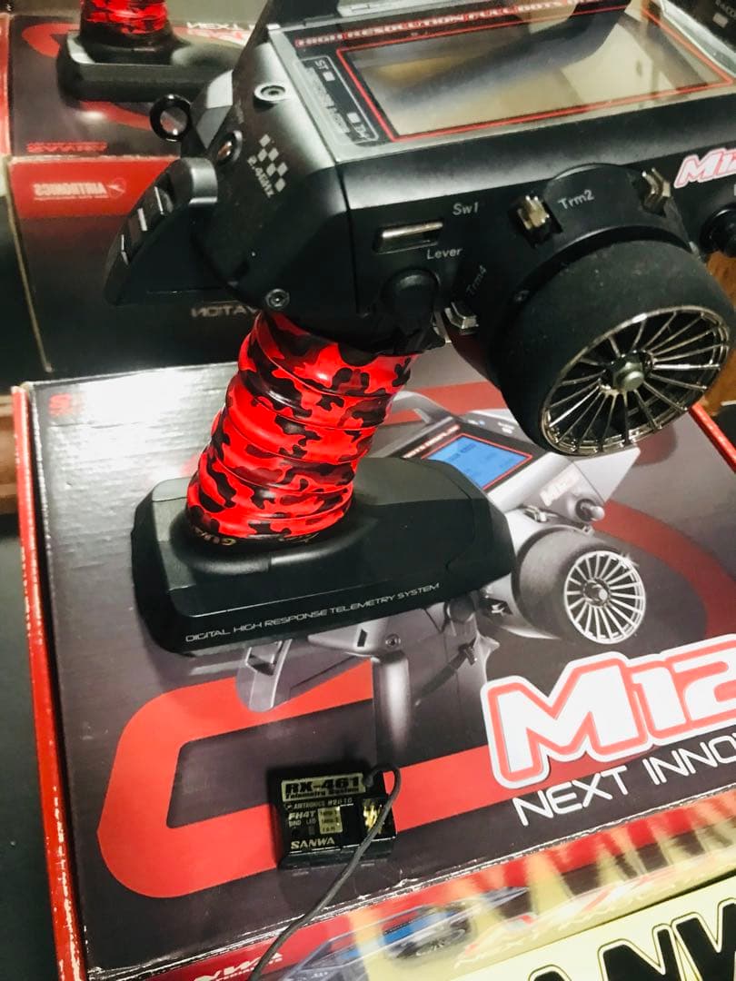 ま*き様 SANWA M12S 無線コントローラー