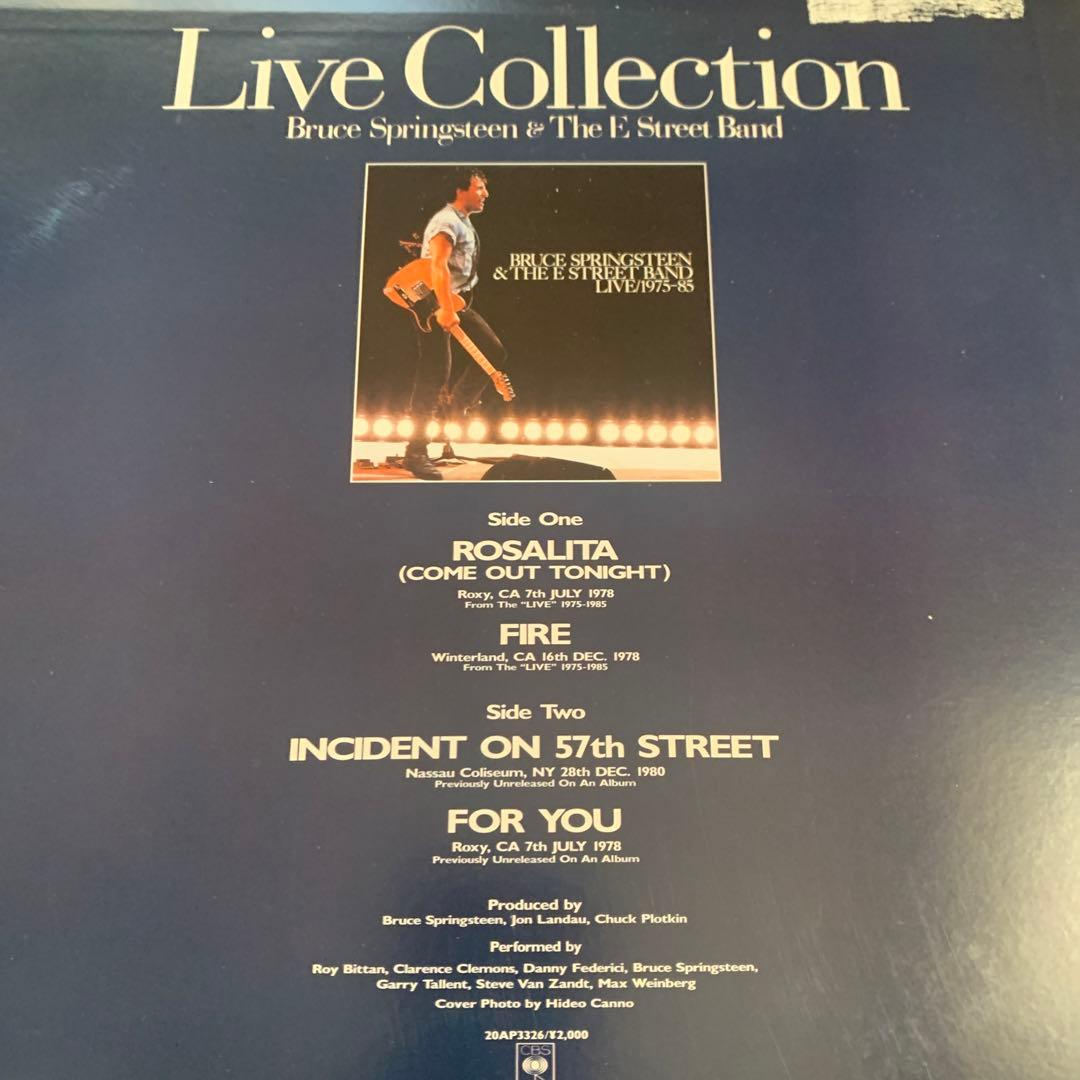 Bruce Springsteen Live Collection LP 貴重品