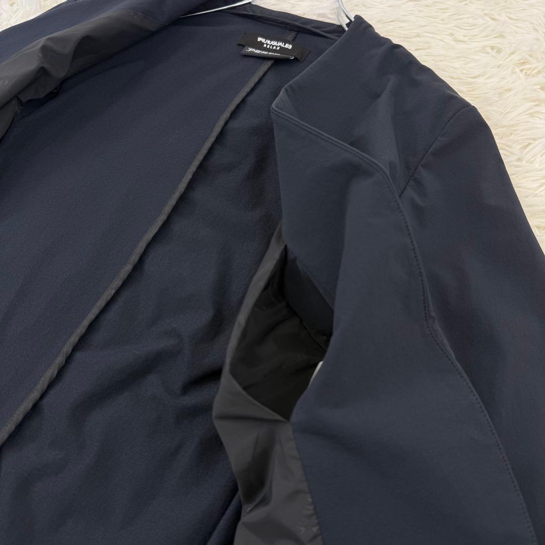 2024 ウノピゥウノウグァーレトレ パーテックスノーカラージャケット 黒 M