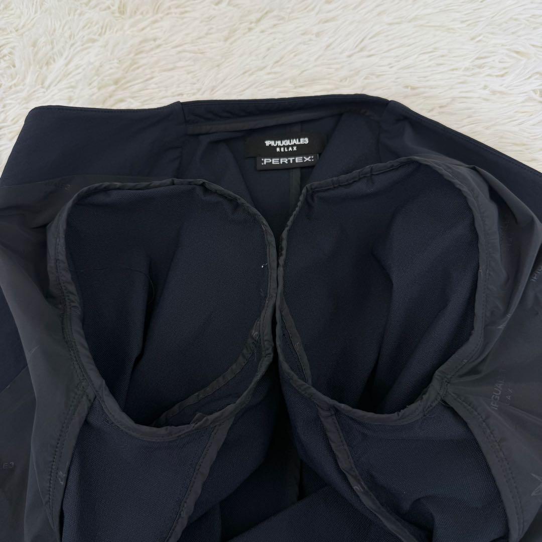 2024 ウノピゥウノウグァーレトレ パーテックスノーカラージャケット 黒 M