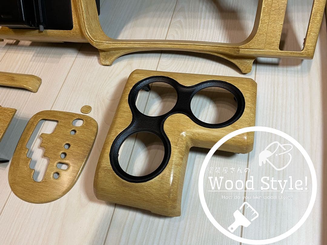 TAKAMARU様オーダー作成品　プロボックス　木目調パネル6点セット