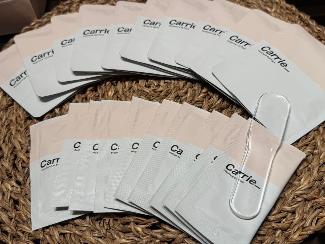 Carrie キャリー　炭酸パック　12回分　スパチュラ付き　河村真木子