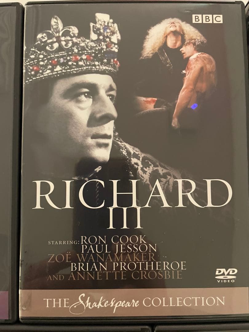 国内盤日本語字幕付　BBC シェイクスピア DVD コレクション 名作5枚セット