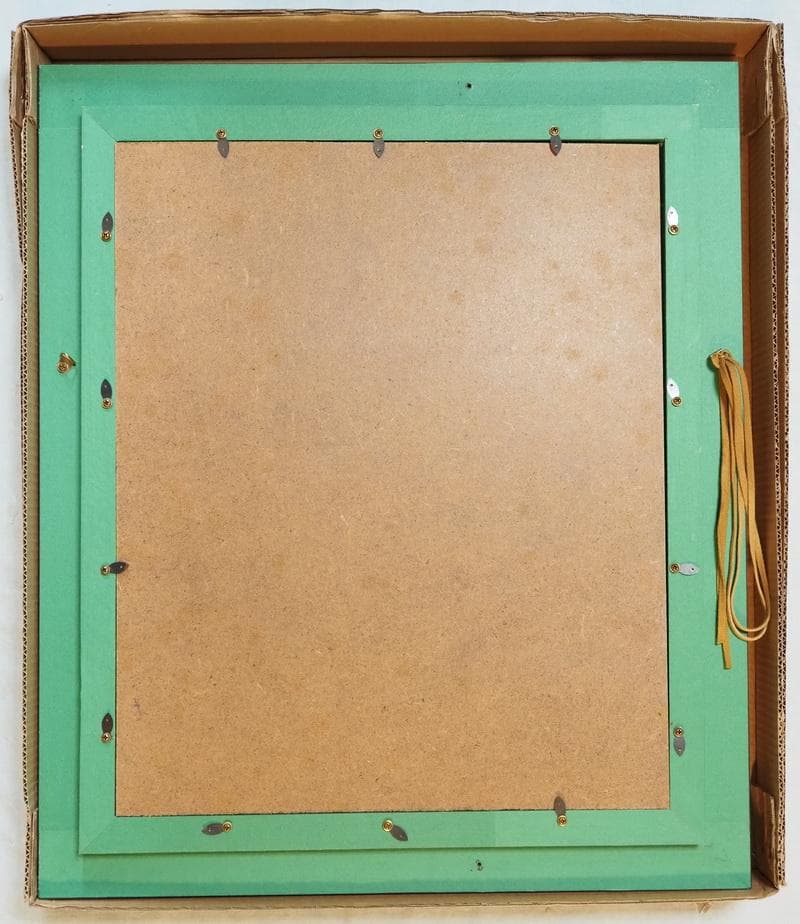 油絵　静物画　岡本太郎　斉唱　F６号　額付き　手描き　肉筆