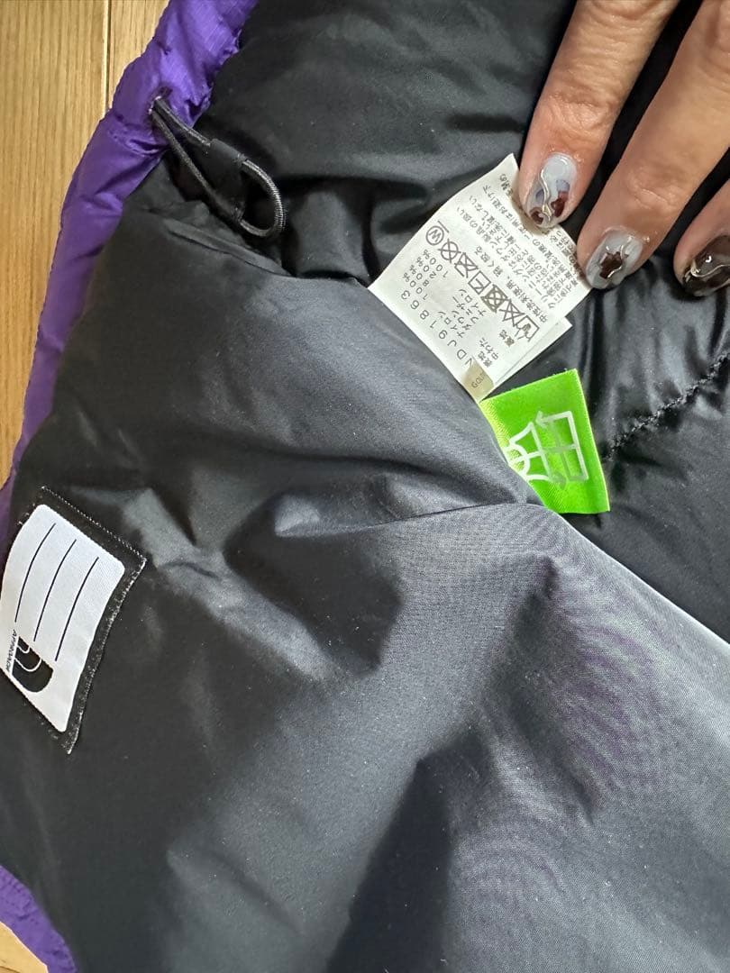 THE NORTH FACE ジャケット 140 紫/黒