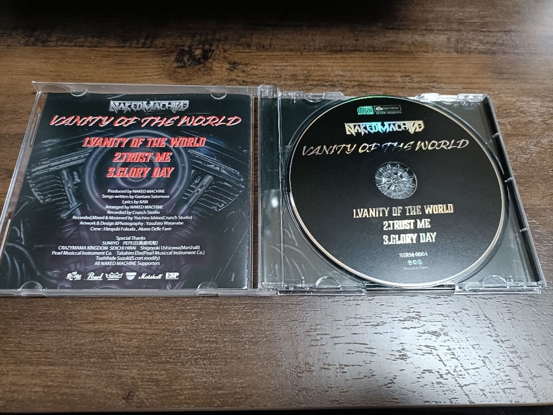 NAKED MACHINE CD4枚 直筆サイン入りポストカード付き