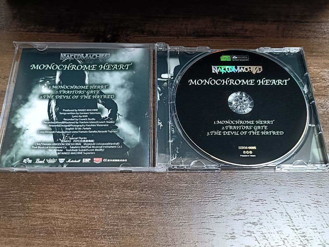 NAKED MACHINE CD4枚 直筆サイン入りポストカード付き