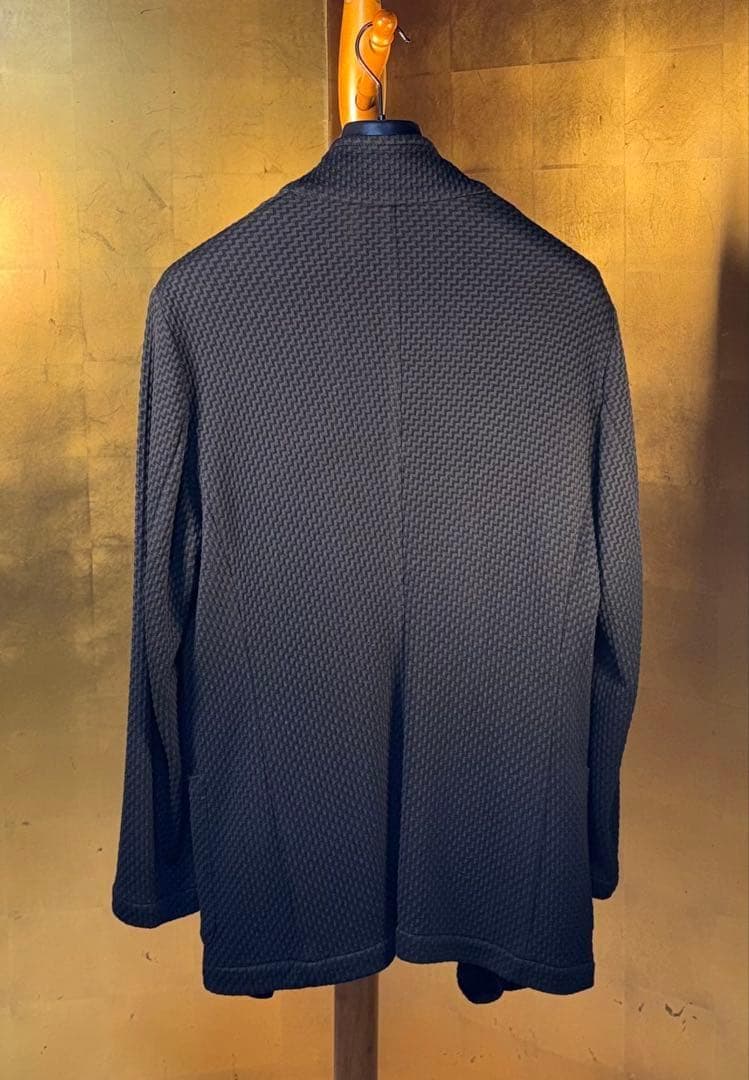 【エンポリオアルマーニ】新品タグ付定価118,000円2way ジャケット黒52