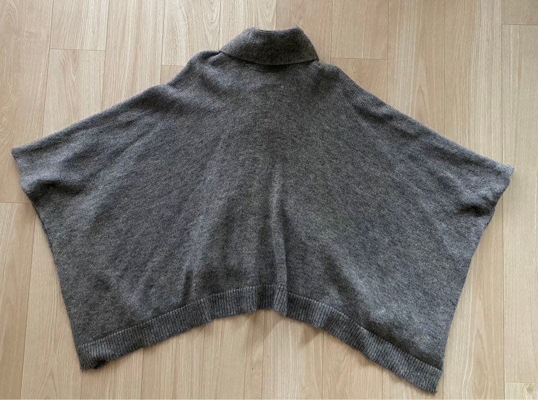 マルタンマルジェラ Maison Martin Margielaグレー ポンチョ