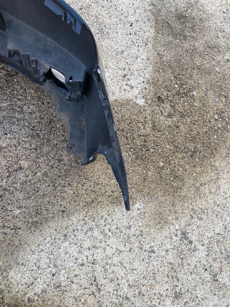 GRX130 マークX フロントバンパー　グリル　中期　黒　202