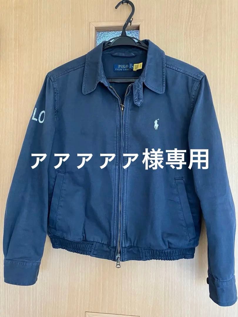 polo ralph lauren スイングトップ ジャケット 紺