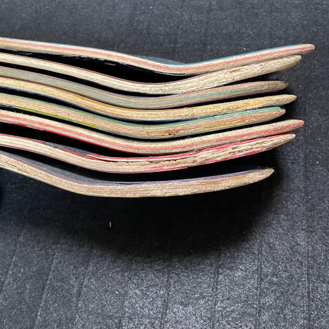 廃デッキ　スケボーデッキ　DIY まとめ売り　スケートボードデッキ　15枚