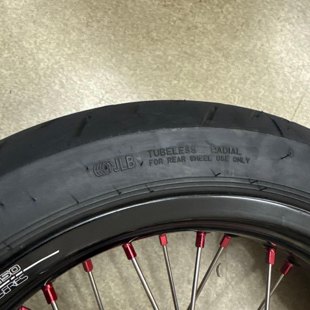 【リア】AR1モタードホイールキット (ステンレススポーク) トレール