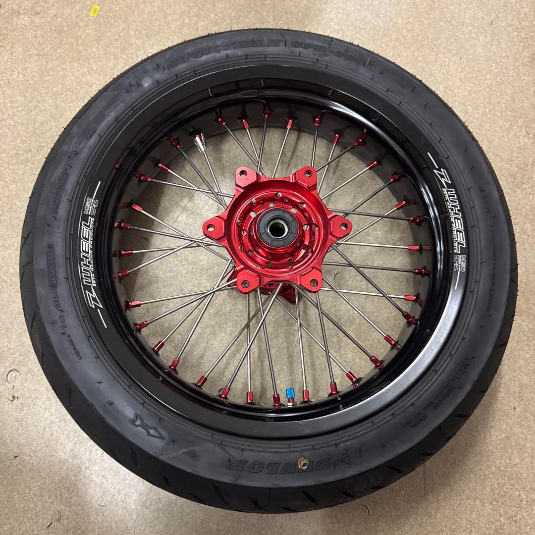 【リア】AR1モタードホイールキット (ステンレススポーク) トレール