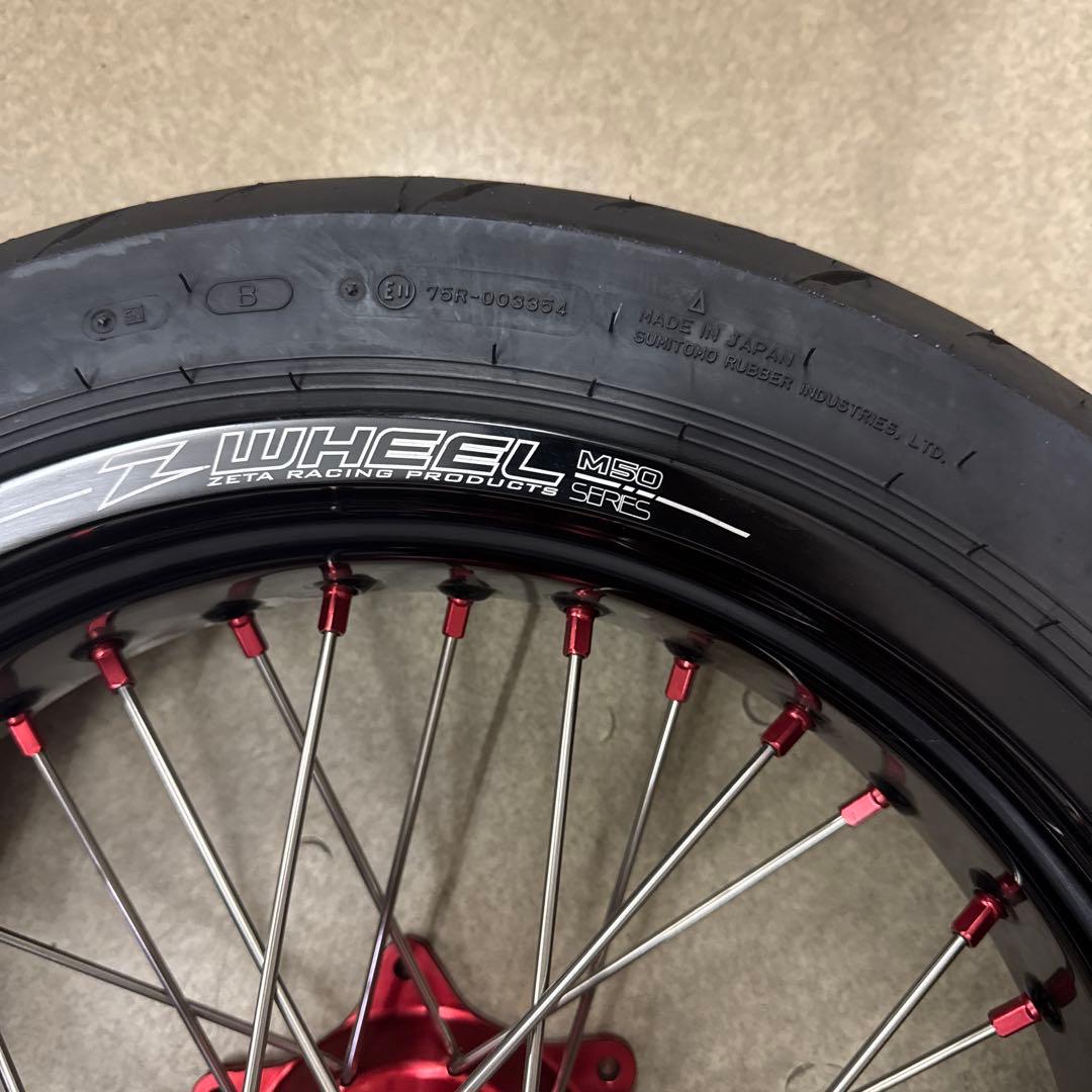 【リア】AR1モタードホイールキット (ステンレススポーク) トレール