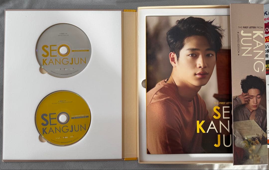 【値下げ】直筆サインあり　ソ・ガンジュンDVD 写真集　ファーストレター