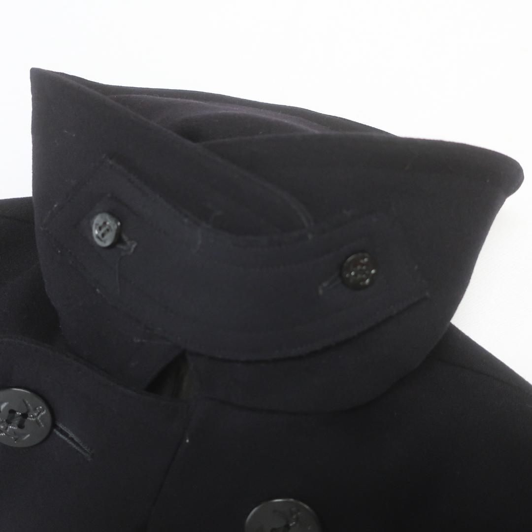 40s VINTAGE US NAVY ウール メルトン 10ボタン Pコート