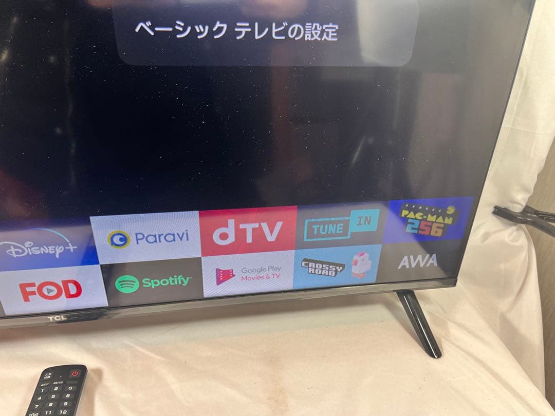 ① TCL 液晶テレビ　40S5400 24年製　通電確認済