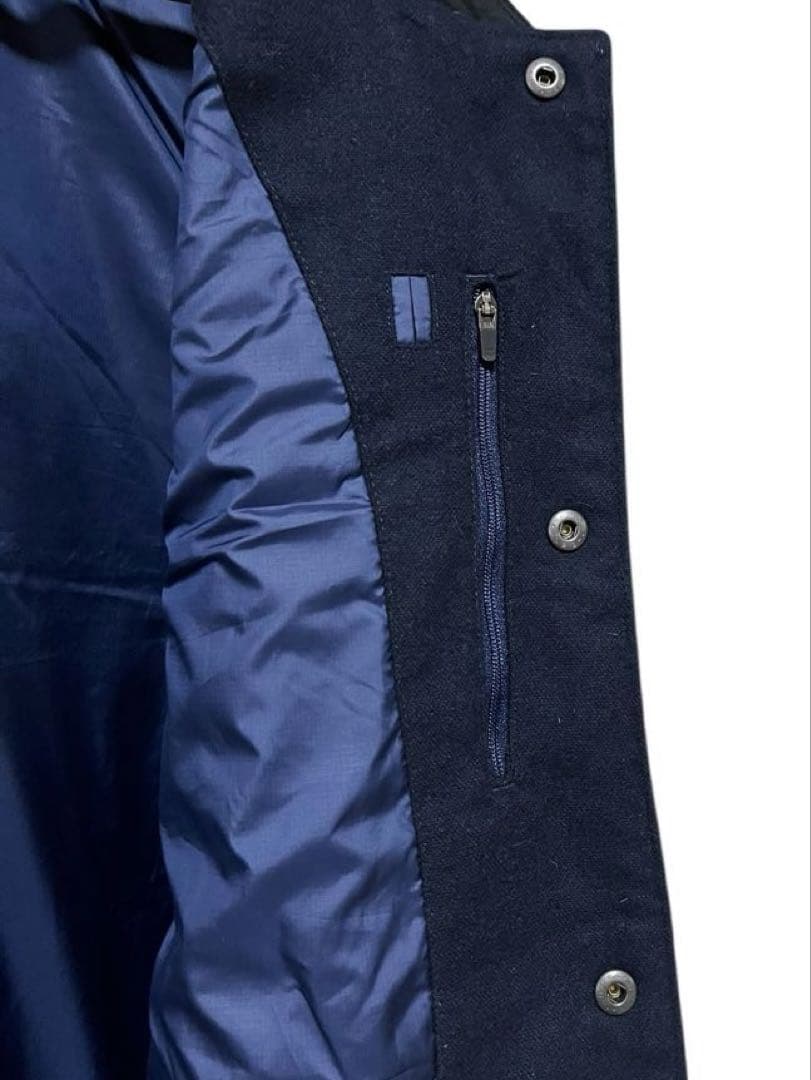 パタゴニア　ウール中綿ベスト　ネイビー　XL