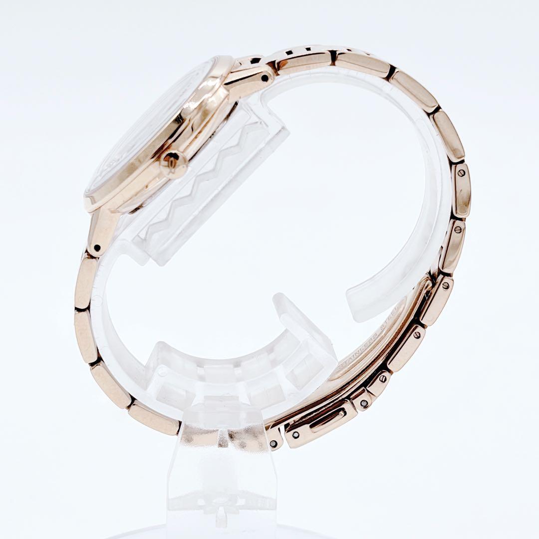 アニエスベー 腕時計 レディース 白蝶貝 ピンクゴールド クリスタル マルチェロ