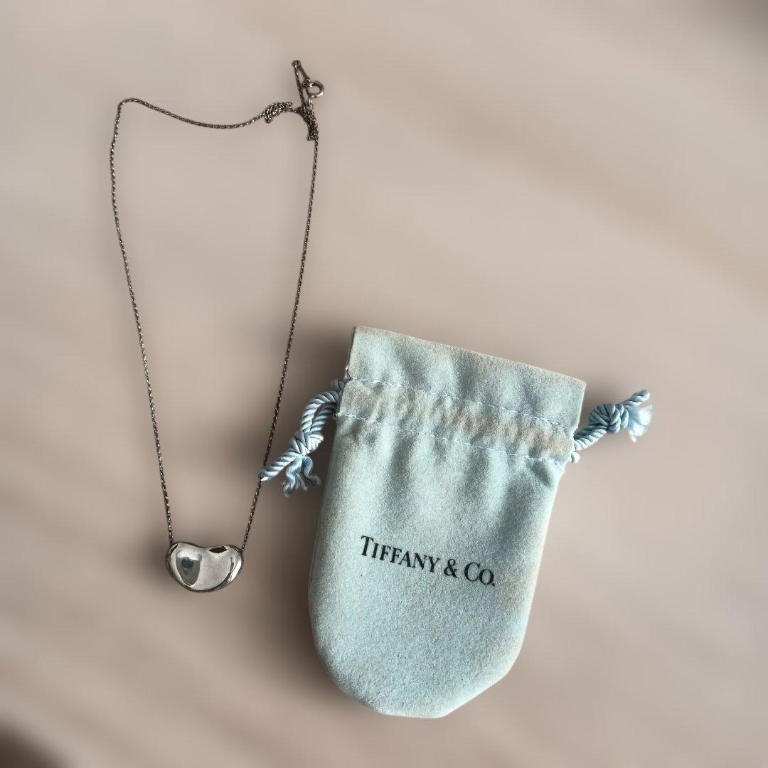 Tiffany & Co. シルバー925 ビーン型ネックレス