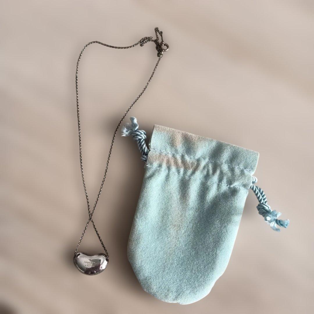 Tiffany & Co. シルバー925 ビーン型ネックレス